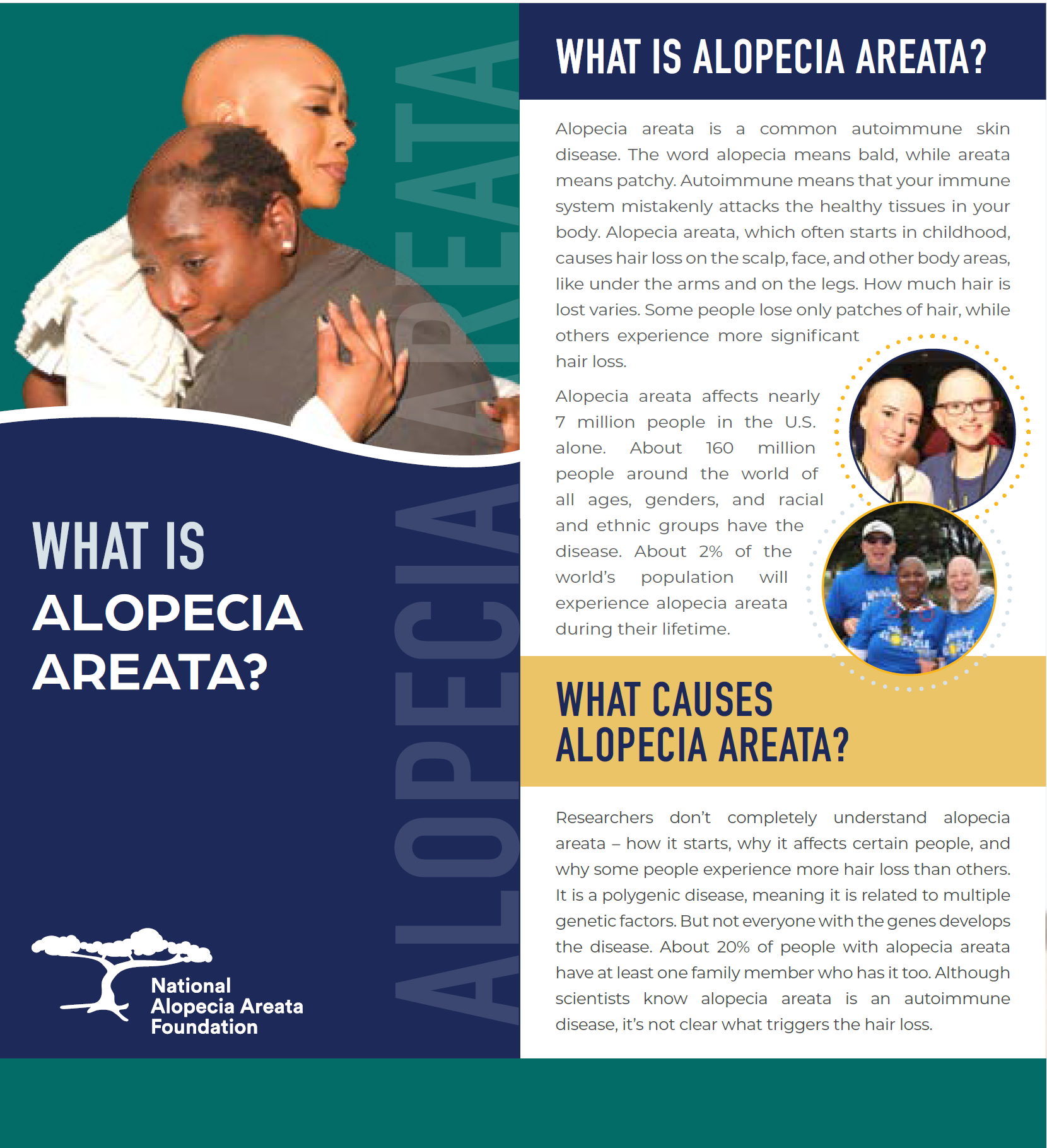 NAAF Patient Brochures - National Alopecia Areata Foundation | NAAF