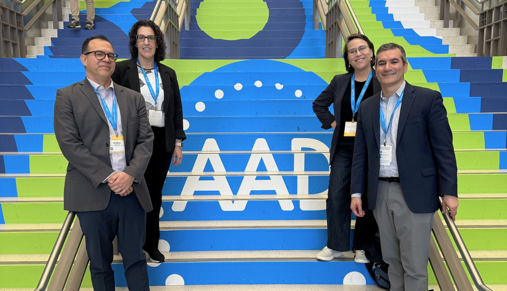 Lisa Anderson, PhD, George Gondo, Nicole Friedland, Dr. Arash Mostaghimi